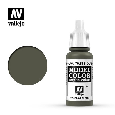 OLIVE GREY - MODEL ACRYLIC COLOR 17ml - VALLEJO 70.888